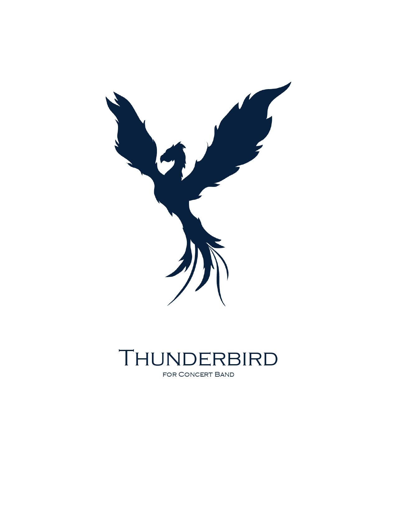 Thunderbird Score for Wind Ensemble